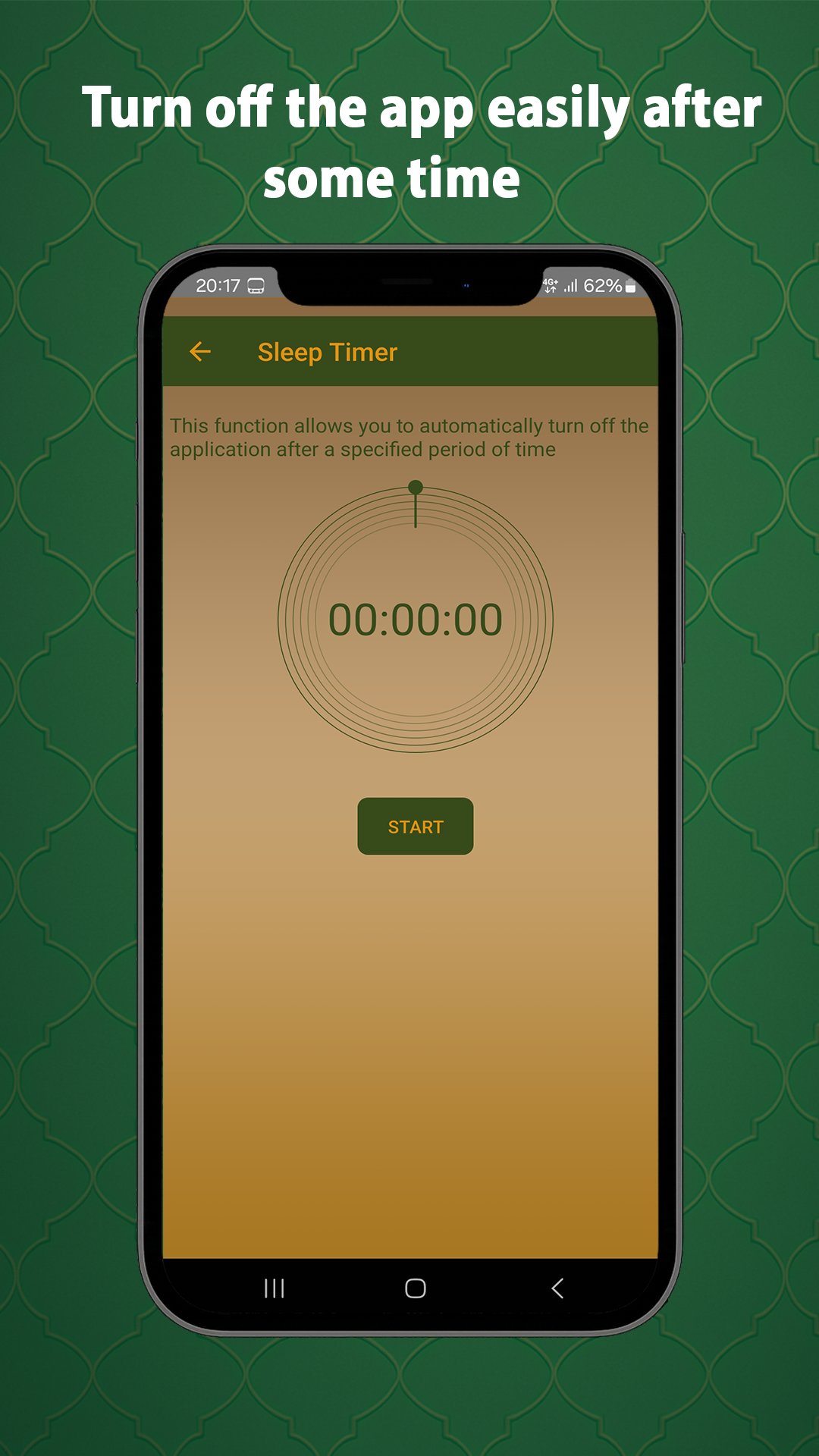 Minuterie de sommeil